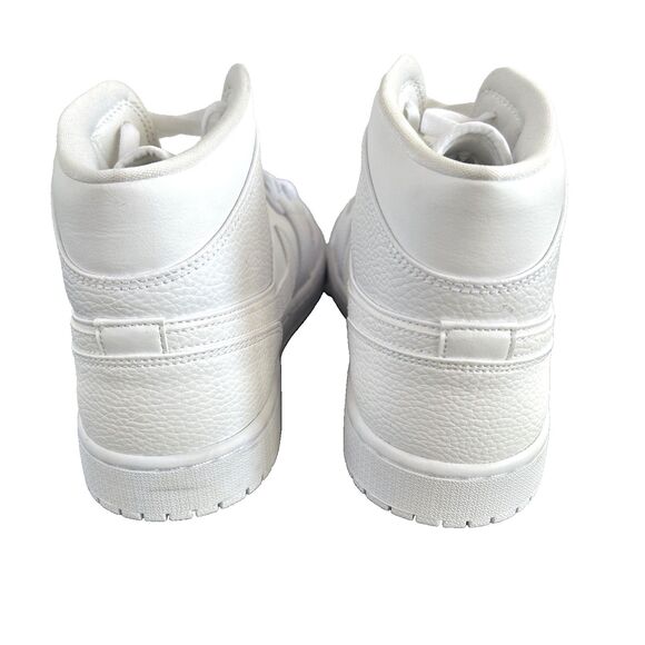 Nike Air Jordan 1 Mid Triple White 2.0 554724-130 Men’s Size 12 NEW main image 5